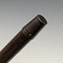 Circa 1900 British antique gentleman's walking stick, golf ball shaped, round handle, 88cm